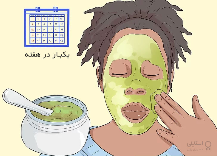 استفاده از ماسک چای سبز روی پوست