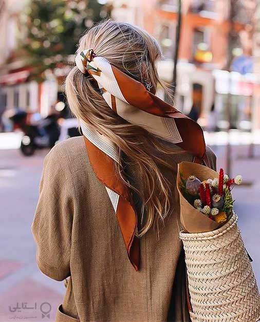 روسری ابریشمی