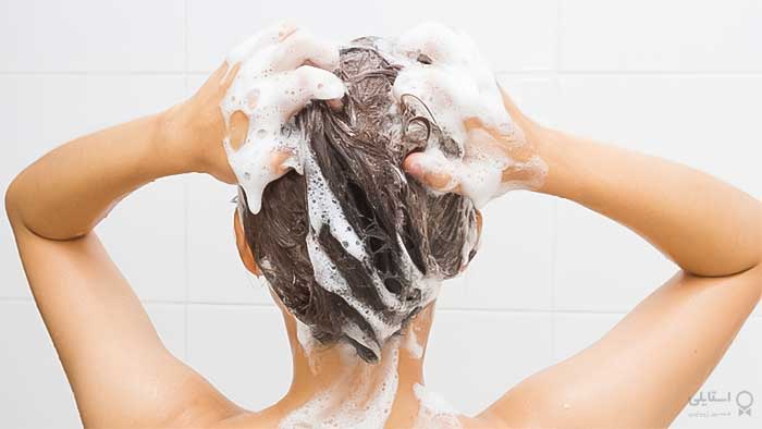 صاف کردن موهای مجعد