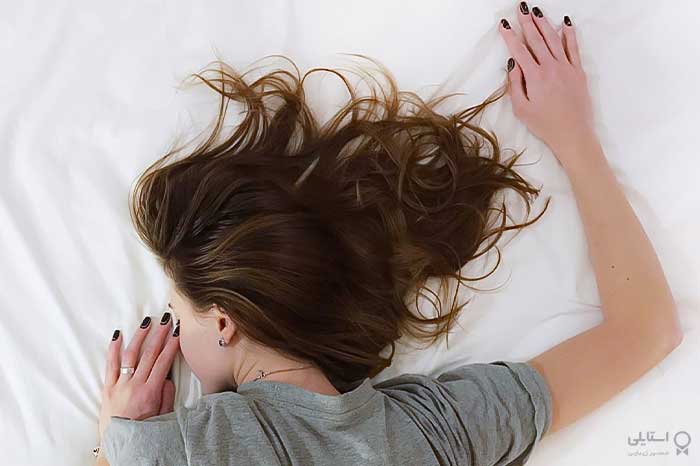 در زمان خواب موهایتان را محکم نبافید