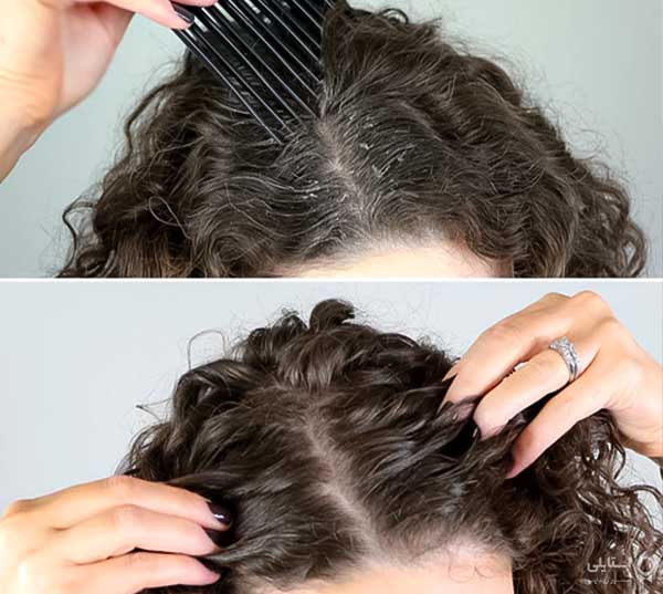  محصولات اضافی روی موهایتان را پاک کنید