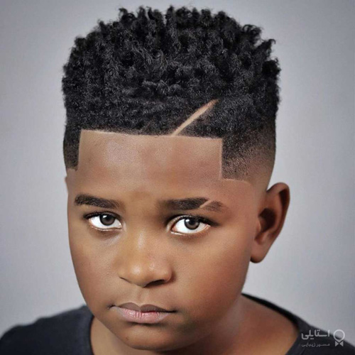 مدل موی فید برای پسران سیاه پوست