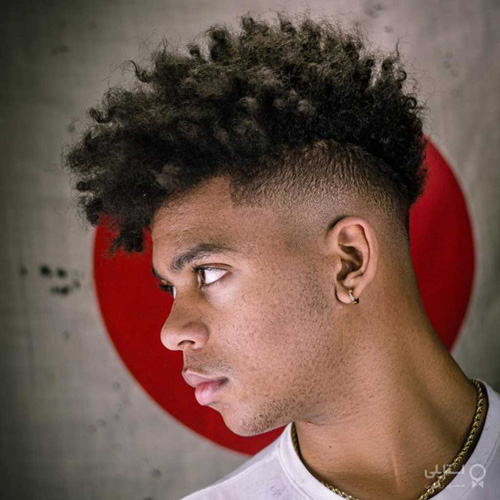 مدل موی Drop Fade برای مردان سیاه پوست