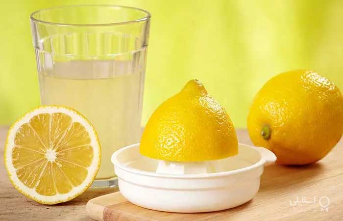 آب لیمو برای رفع تیرگی زیر بغل