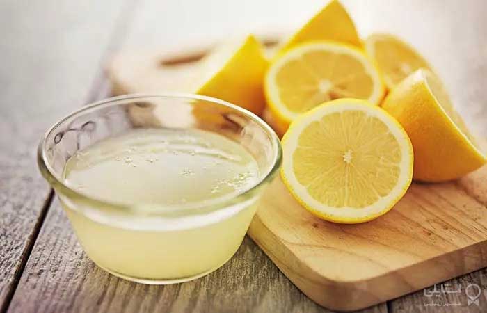 لیمو درمان خانگی جوش سر سیاه