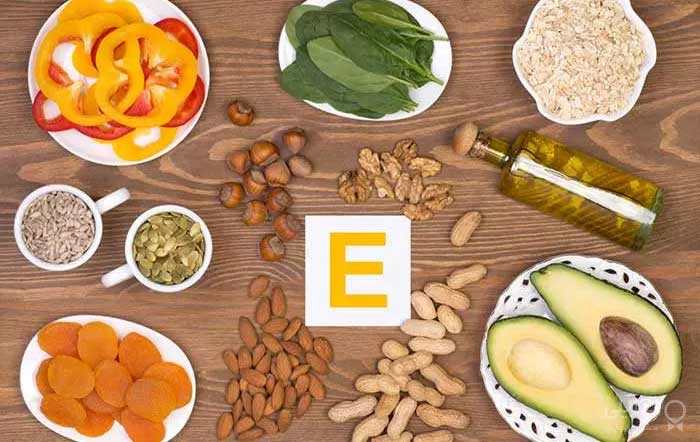 ویتامین E برای ریزش مو