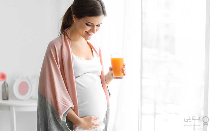آب هویج در دوران بارداری مفید است