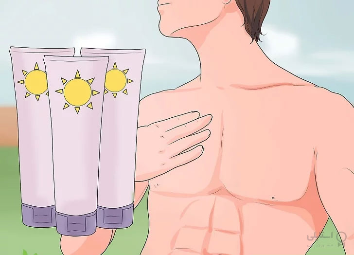 استفاده از ضد آفتاب 