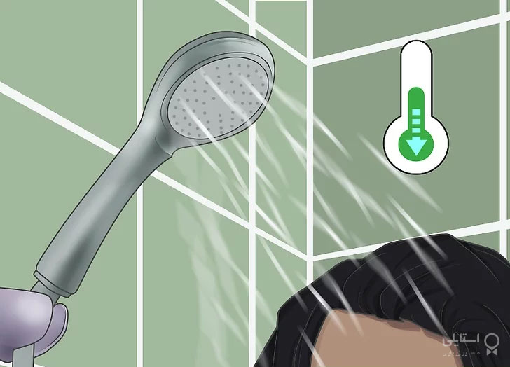 شستن مو با آب گرم