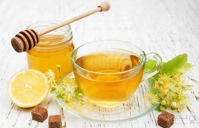 چای لیمو با عسل