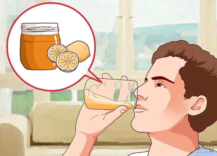 نوشیدن آب گرم با آب لیمو و عسل