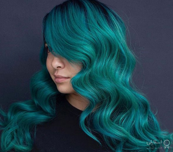 رنگ موی سبز اقیانوسی 