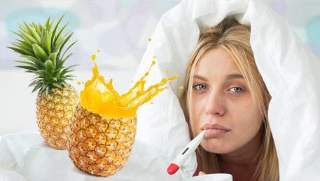با آب آناناس به مبارزه با آنفولانزا بروید