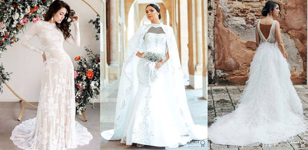 10 مورد از آخرین ترندهای لباس عروس در سال 2020 !