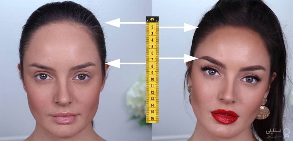 8 نکته کاربردی آرایشی برای کوچک‌تر نشان دادن پیشانی