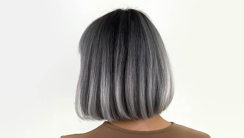 30 مدل مو با رنگ خاکستری جذاب برای تمام سنین