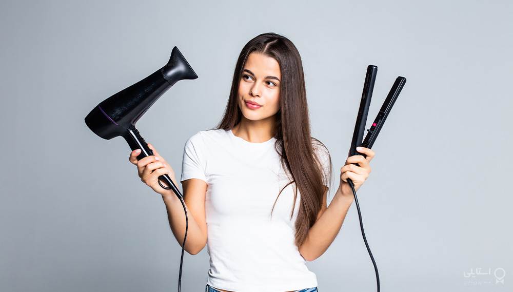 10 روش خانگی برای صاف کردن موها